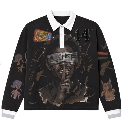 Alure Graphic Rugby Polo