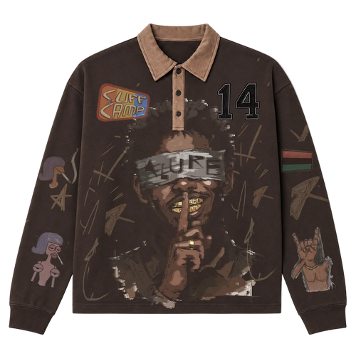 Alure Graphic Rugby Polo