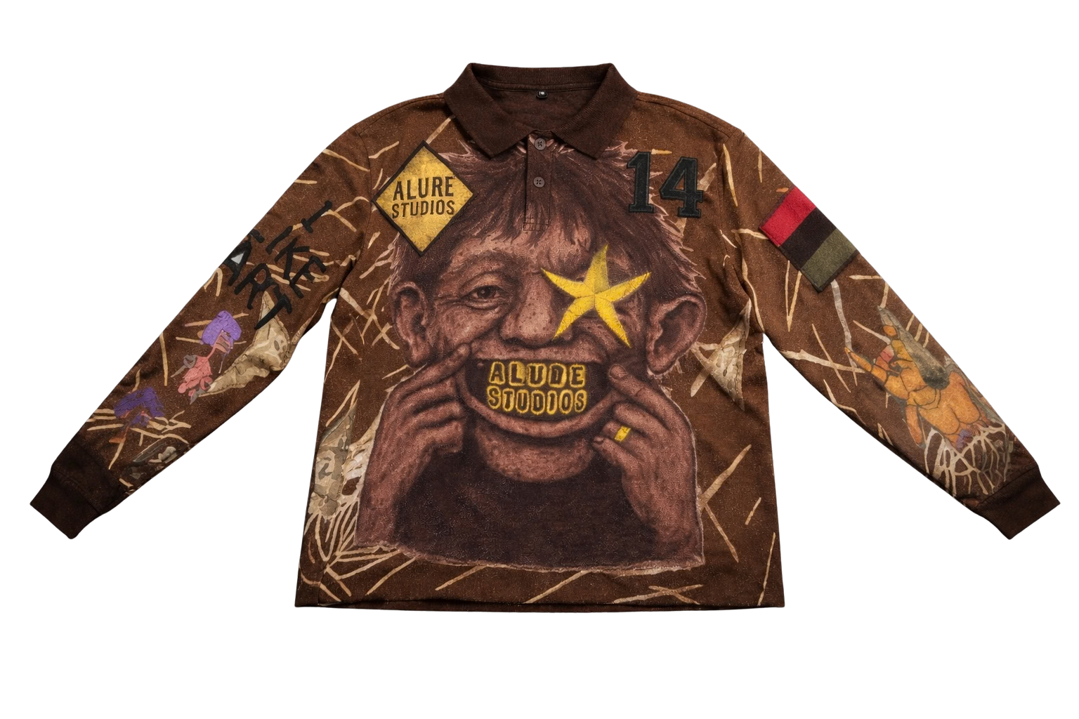 Alure Graphic Rugby Polo